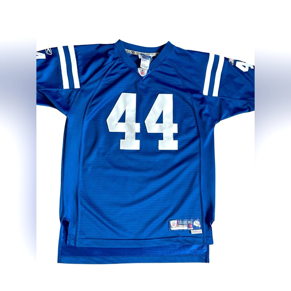 Dallas Clark Indianapolis Colts NFL Equipment Reebok On Field Jersey Kids XL